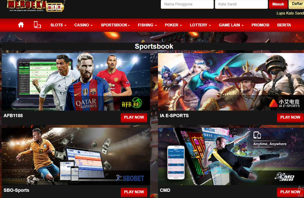 Merdekawin Situs Agen Sbobet Online Daftar Judi Bola Terpercaya
